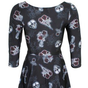 Alchemy By Hell Bunny Dark Valentine Dress size small
